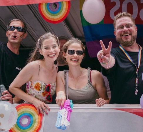 Der OV Mitte Nord beim CSD